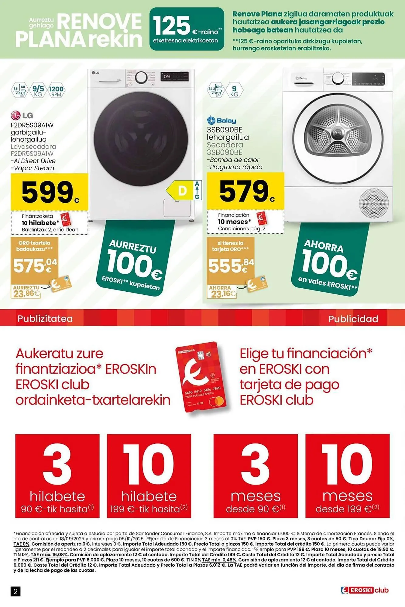 Catálogo de Folleto Eroski 18 de septiembre al 8 de octubre 2025 - Página 2