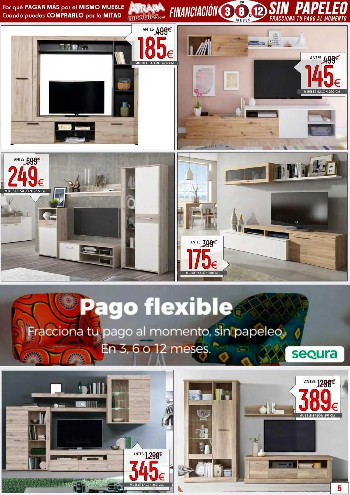 Catálogo de ATRAPAmuebles Folleto 28 de agosto al 11 de septiembre 2023 - Página 5