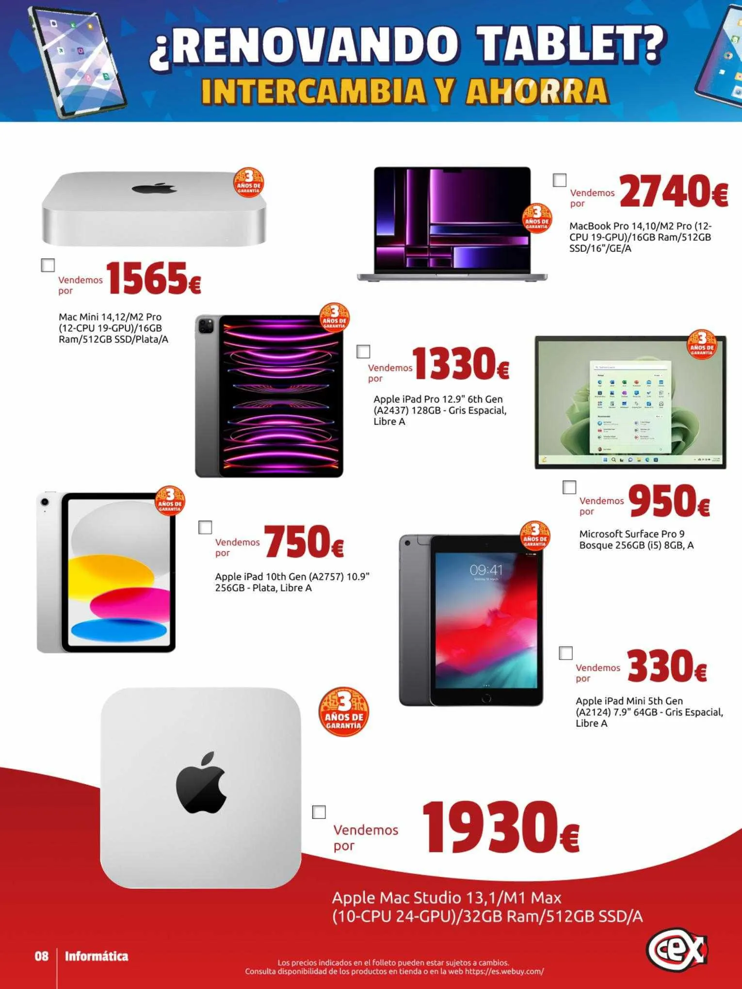 Catálogo de Catálogo CeX 1 de junio al 13 de julio 2023 - Página 8