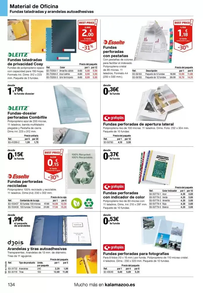 Catálogo de Staples Kalamazoo Catálogo General 9 de enero al 30 de septiembre 2025 - Página 134