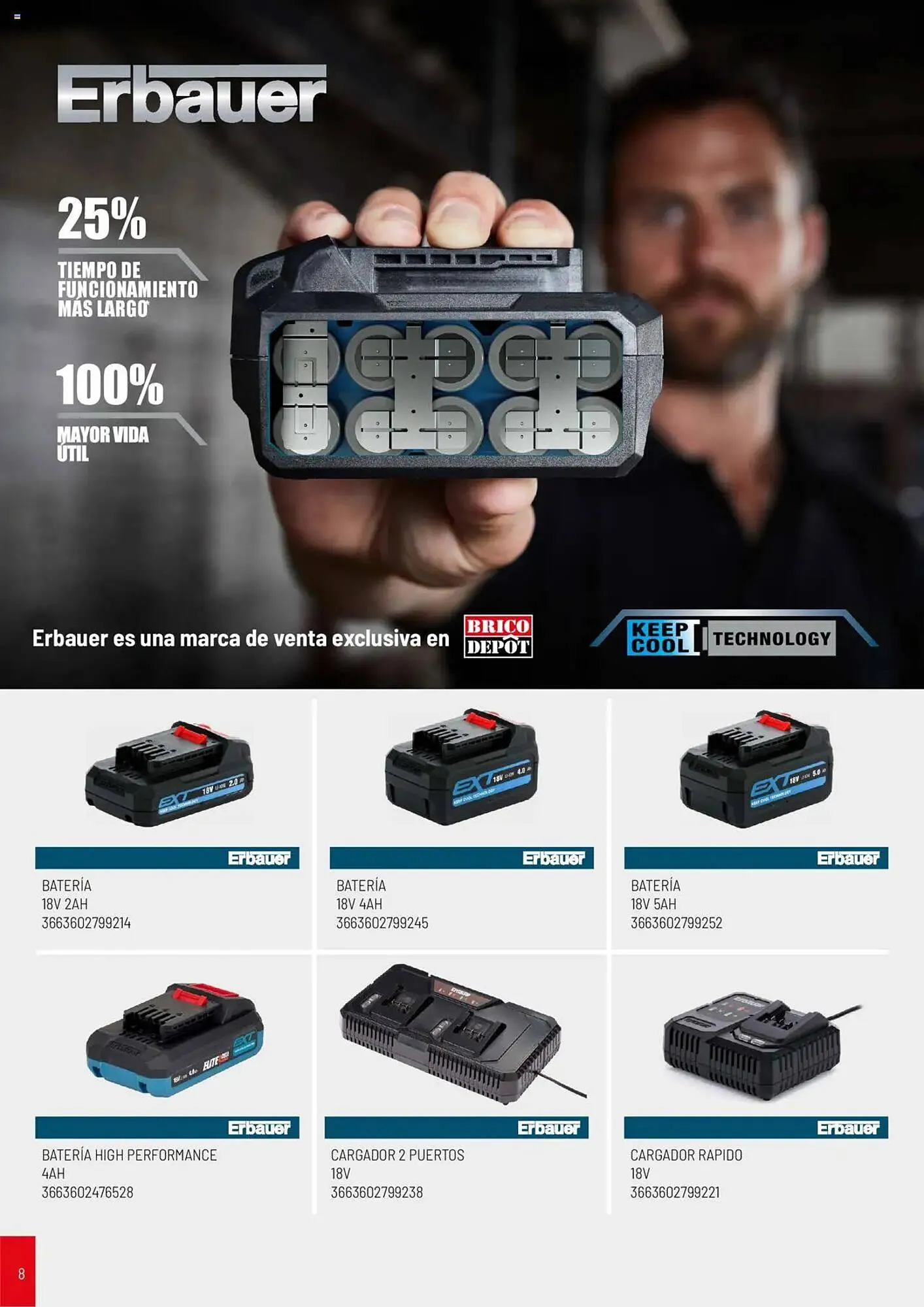 Catálogo de Folleto Brico Depôt 1 de abril al 31 de diciembre 2025 - Página 8