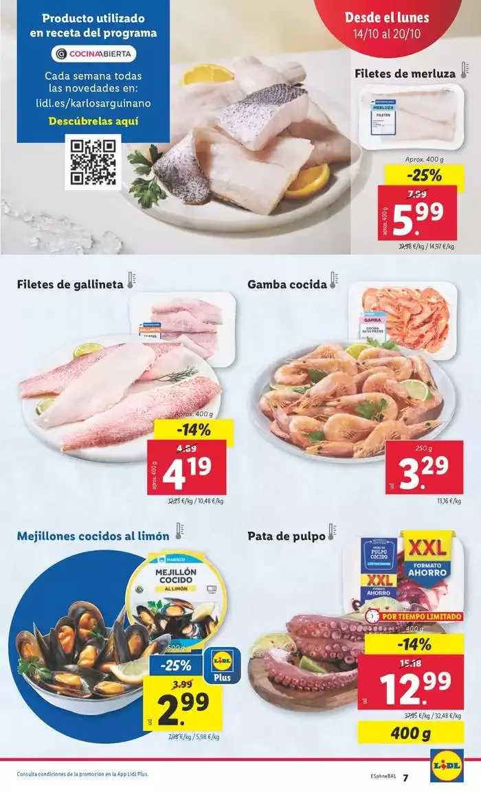Catálogo de ¡Semana del superahorro Lidl Plus! 14 de octubre al 20 de octubre 2024 - Página 7