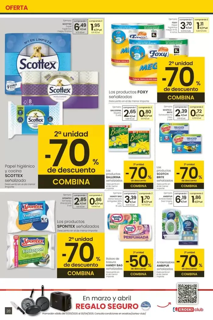 Catálogo de Precio más bajo Mercat 27 de marzo al 8 de abril 2025 - Página 28