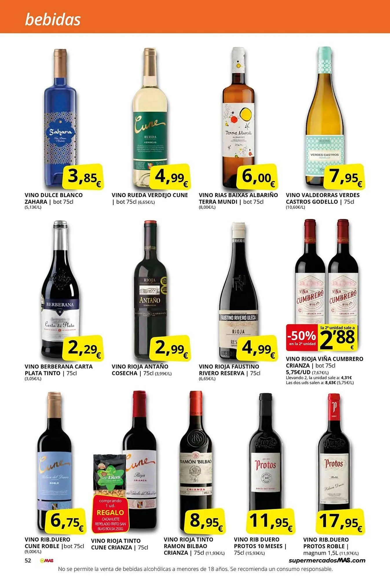 Catálogo de Folleto Supermercados MAS 2 de febrero al 26 de febrero 2026 - Página 52