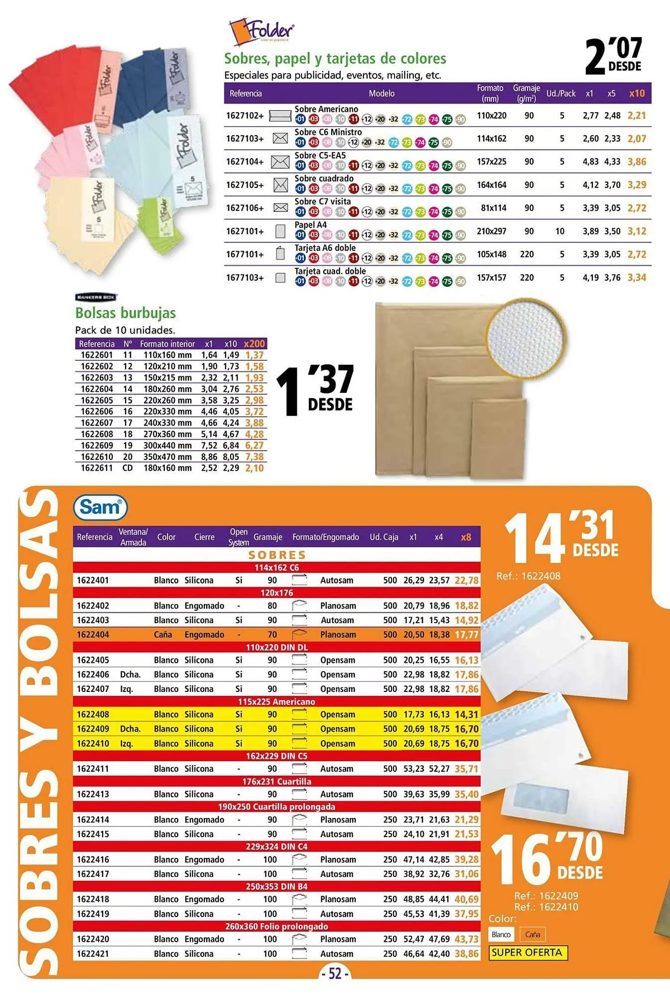 Catálogo de Catálogo Folder 14 de octubre al 5 de febrero 2026 - Página 52