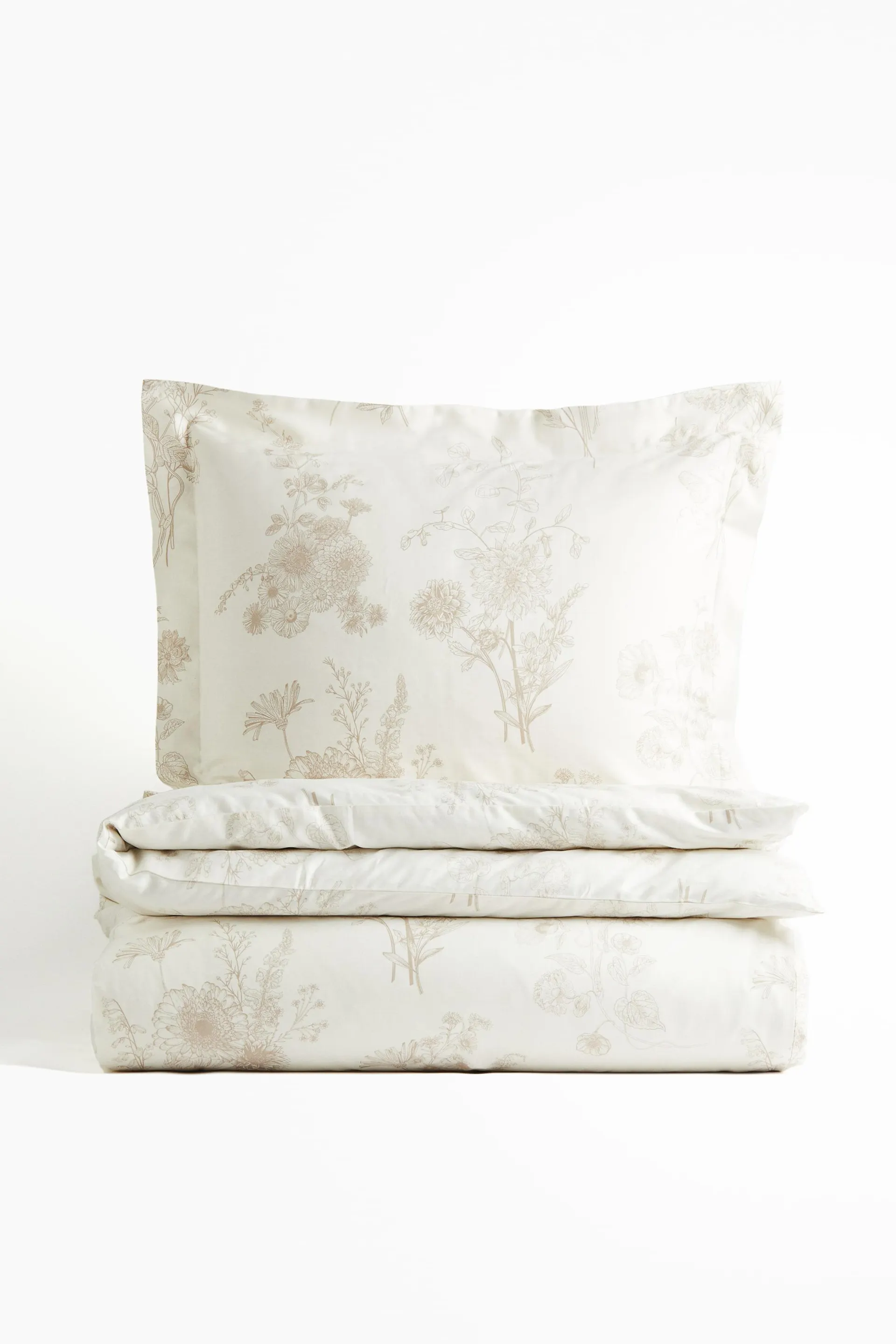 Funda nórdica individual en satén de algodón