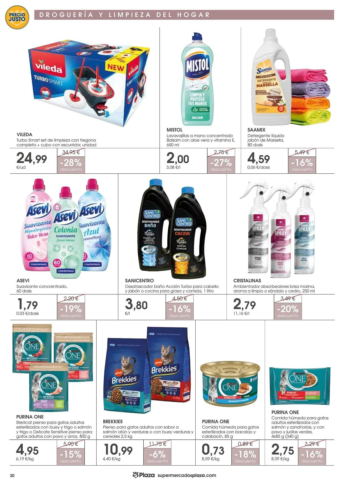 Catálogo de Folleto Supermercados Plaza 10 de abril al 22 de abril 2026 - Página 30