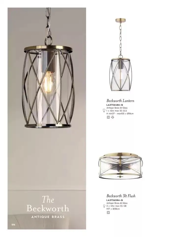 Catálogo de Lighting & Mirror Collection 12 de marzo al 31 de agosto 2025 - Página 108