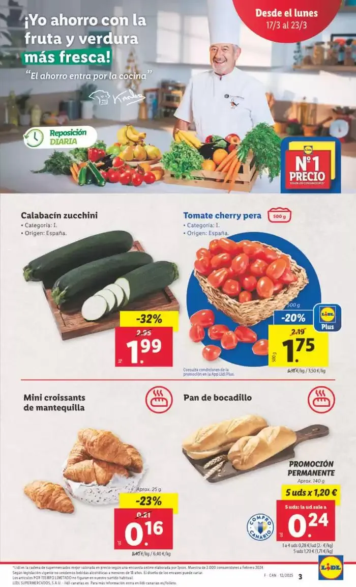 Catálogo de № 1 PRECIO - Ofertas válidas del 17/03 al 23/03 17 de marzo al 23 de marzo 2025 - Página 3