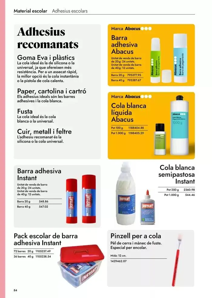 Catálogo de Catàleg Escolar 2025-2026 6 de mayo al 31 de diciembre 2026 - Página 86