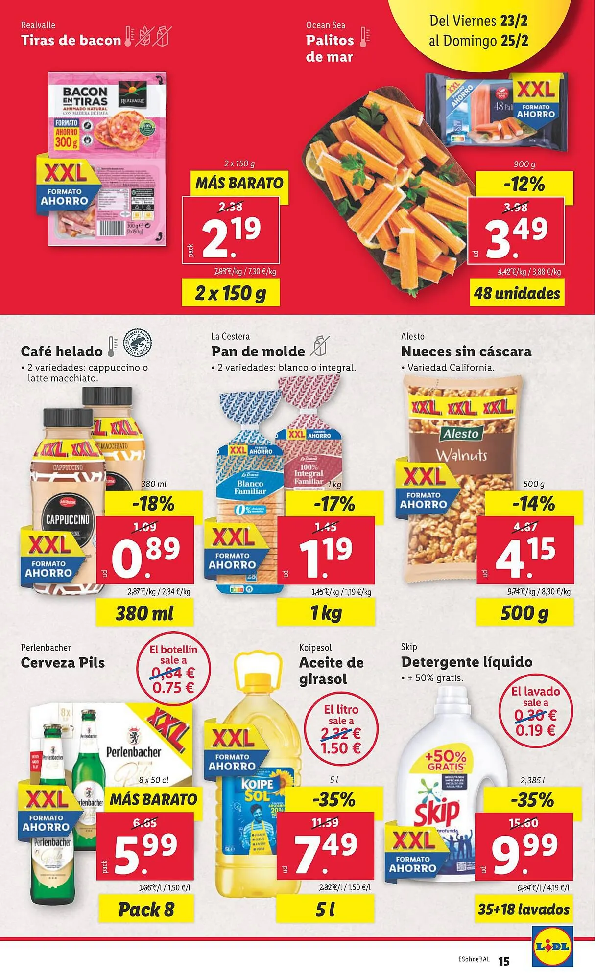 Catálogo de Folleto Lidl 19 de febrero al 25 de febrero 2024 - Página 15