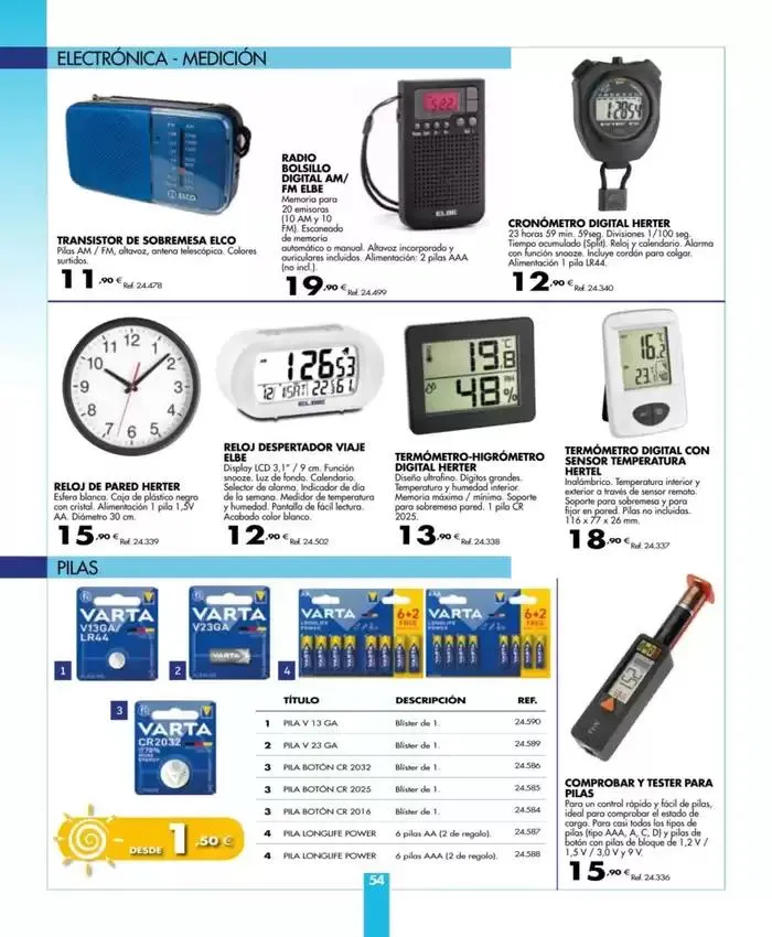 Catálogo de Verano 2025 12 de mayo al 21 de septiembre 2025 - Página 54