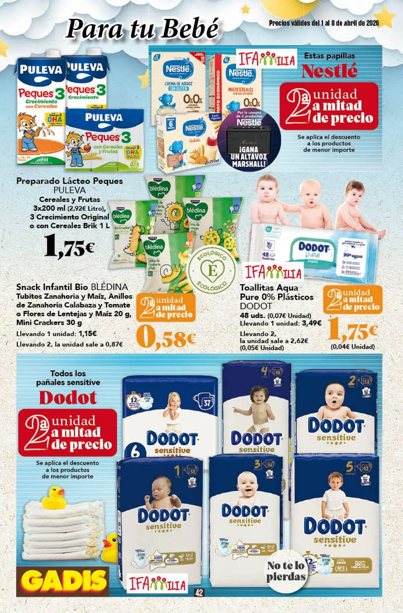 Catálogo de Folleto Gadis 1 de abril al 8 de abril 2026 - Página 42