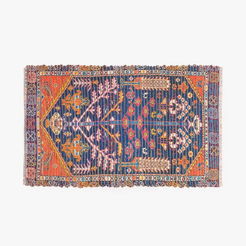 ALFOMBRA YUTE ESTAMPADA 80X120CM