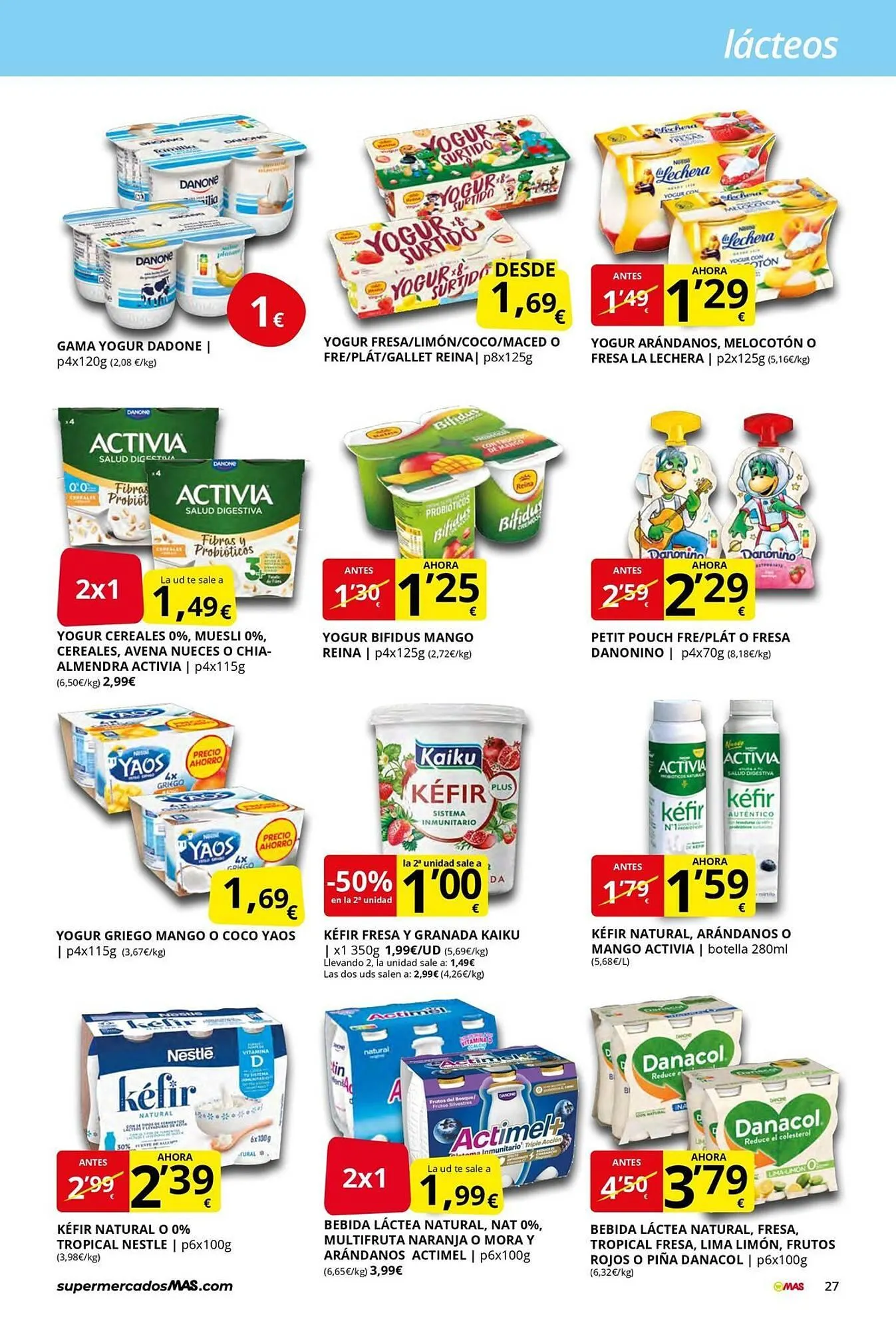 Catálogo de Folleto Supermercados MAS 8 de enero al 29 de enero 2026 - Página 27