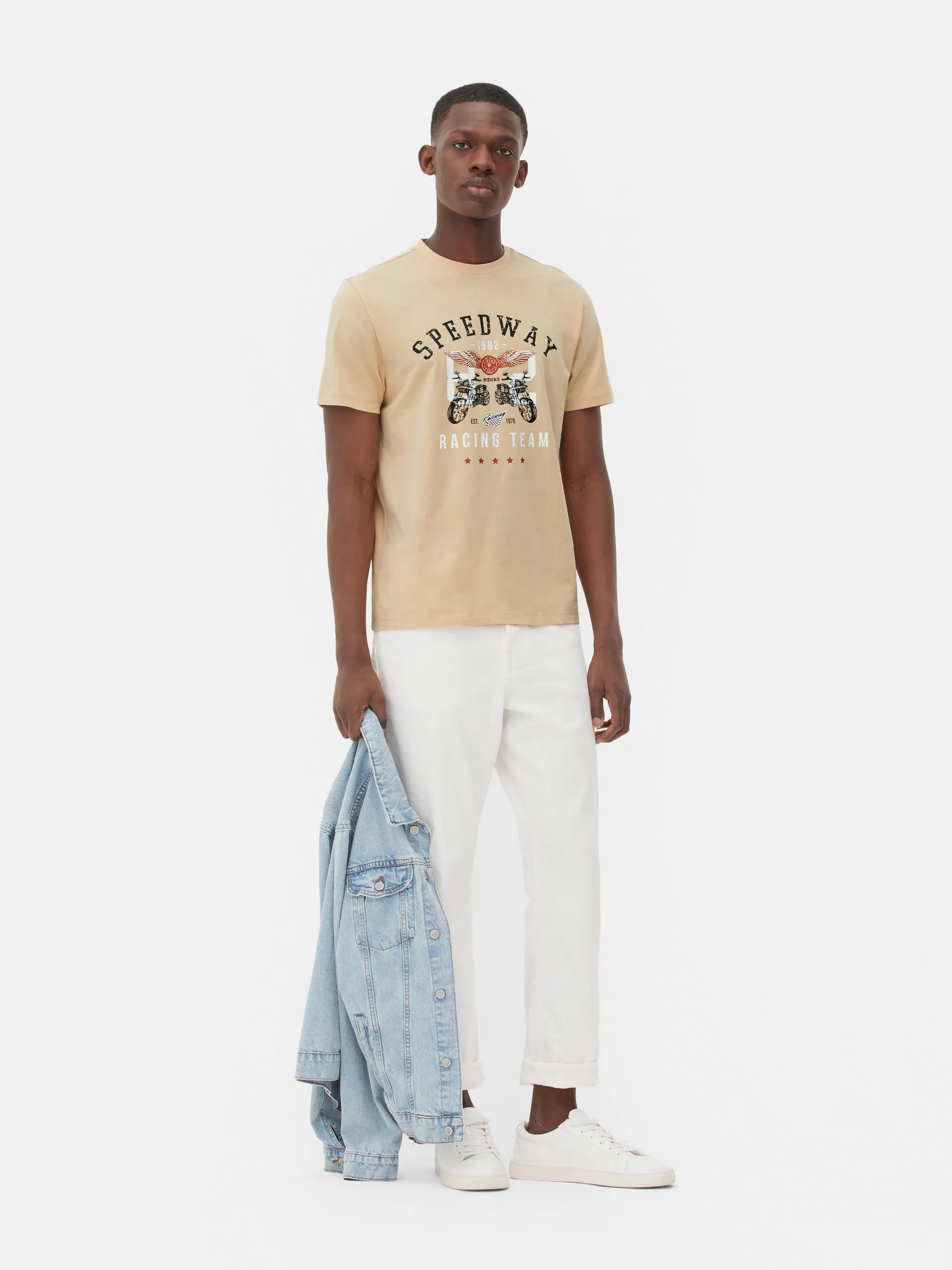 T-shirt met korte mouwen Speedway Racing