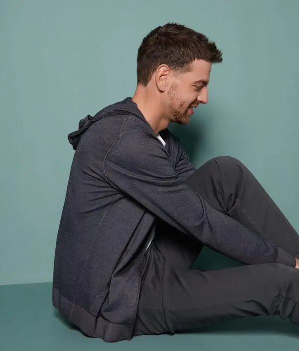 Sudadera con capucha de cashmere ultrafine