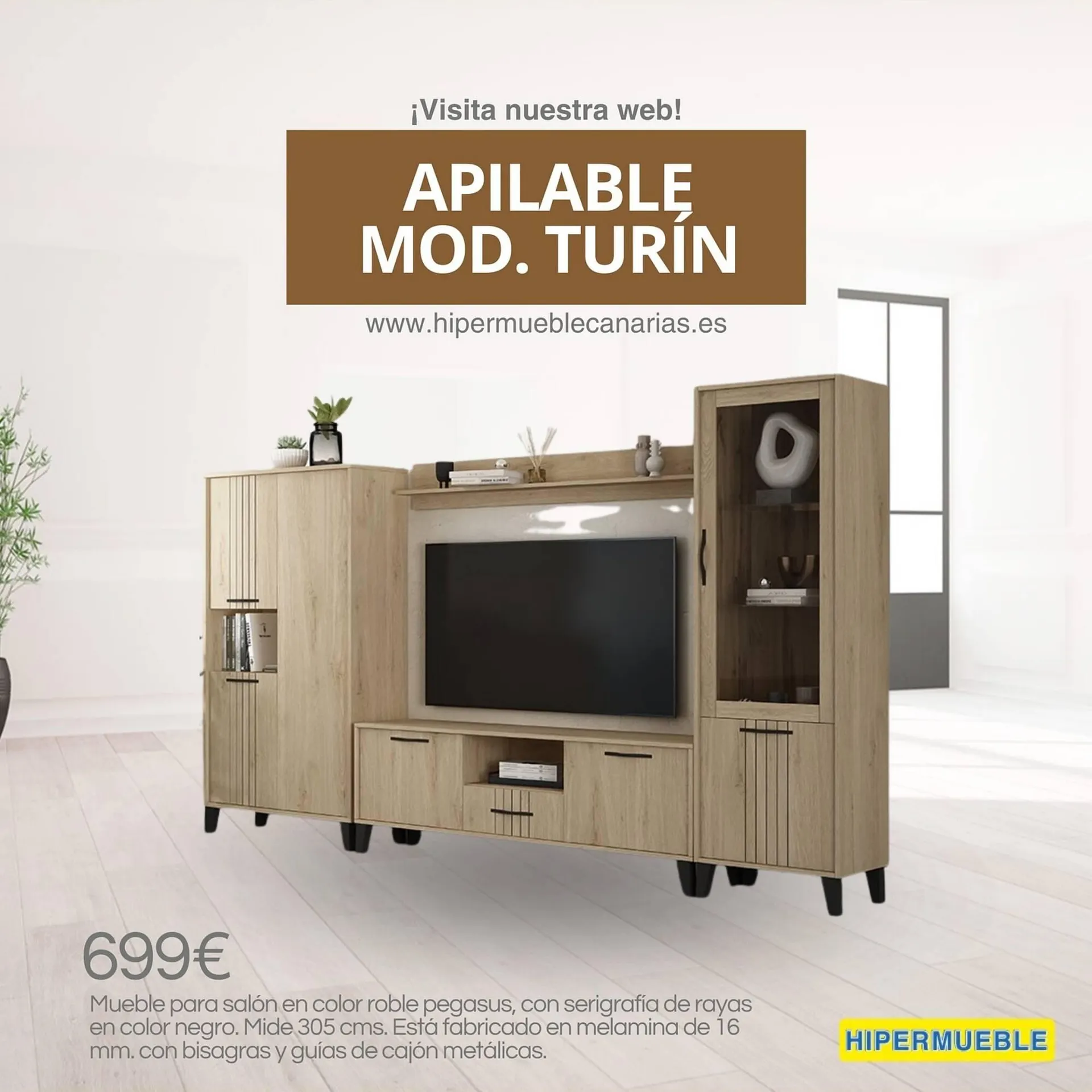 Catálogo de Folleto HiperMueble Canarias 6 de marzo al 19 de marzo 2026 - Página 3