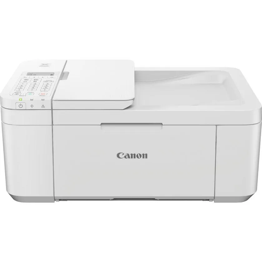 Impresora multifunción fotográfica de inyección de tinta en color e inalámbrica Canon PIXMA TR4751i, en blanco