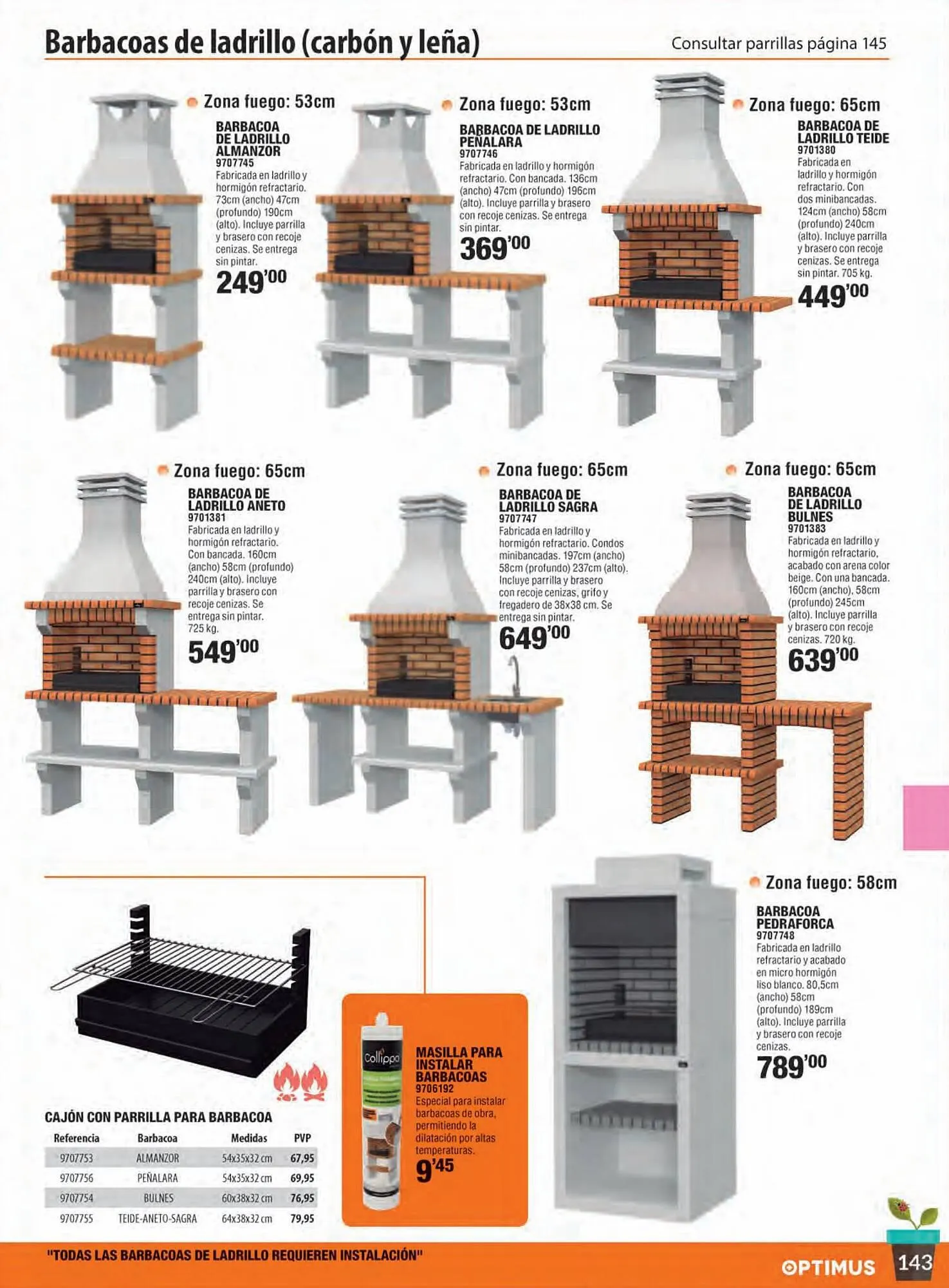 Catálogo de Folleto Optimus 27 de marzo al 31 de agosto 2023 - Página 143