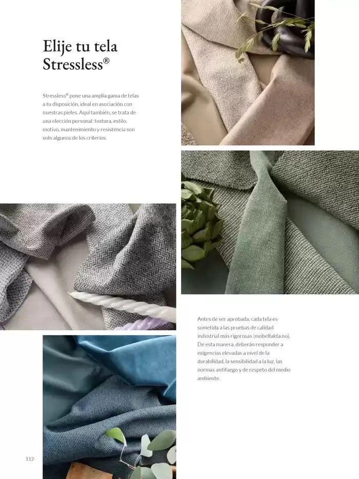 Catálogo de Catálogo Stressless 7 de marzo al 31 de agosto 2025 - Página 112