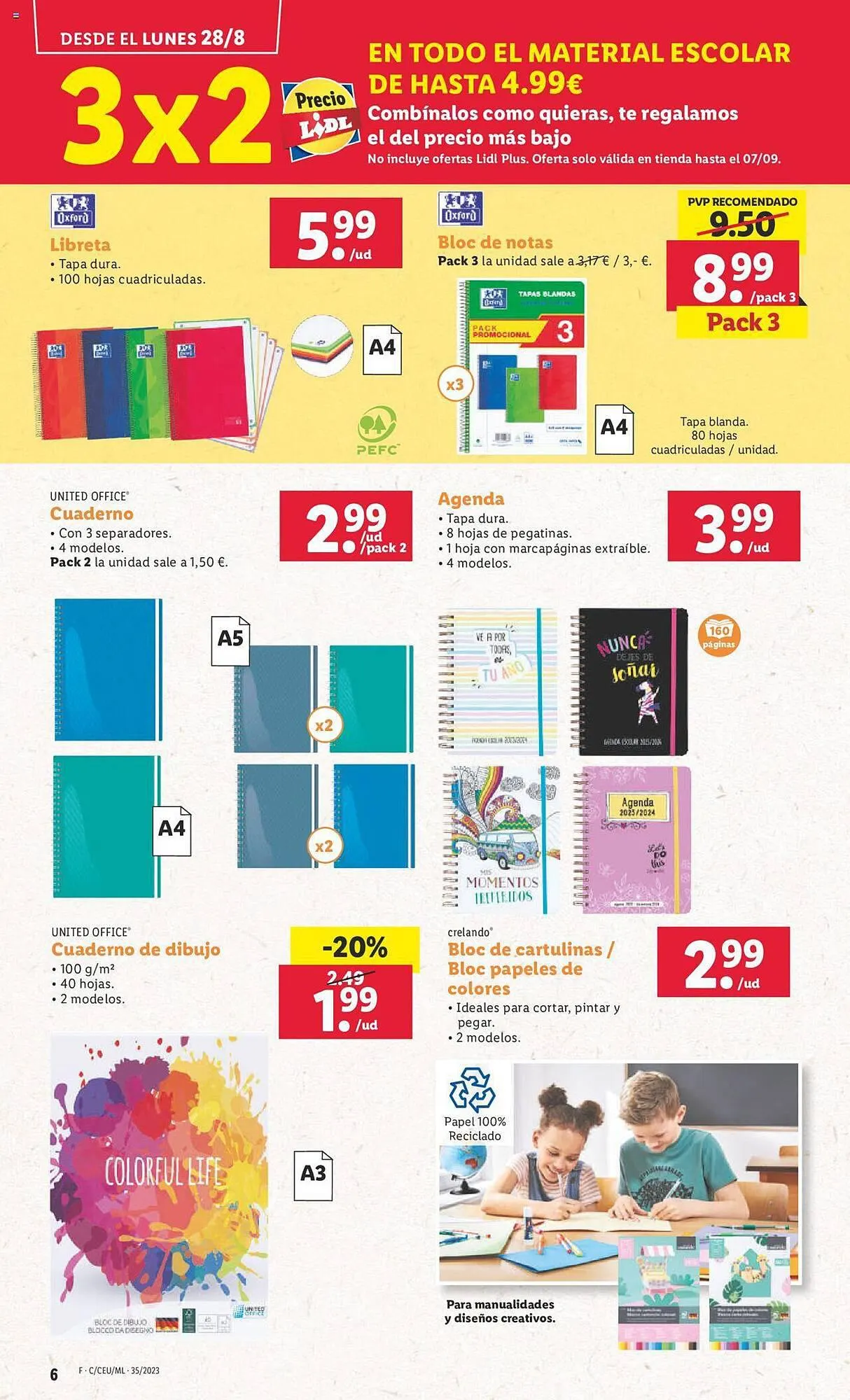 Catálogo de Folleto Lidl 28 de agosto al 3 de septiembre 2023 - Página 32