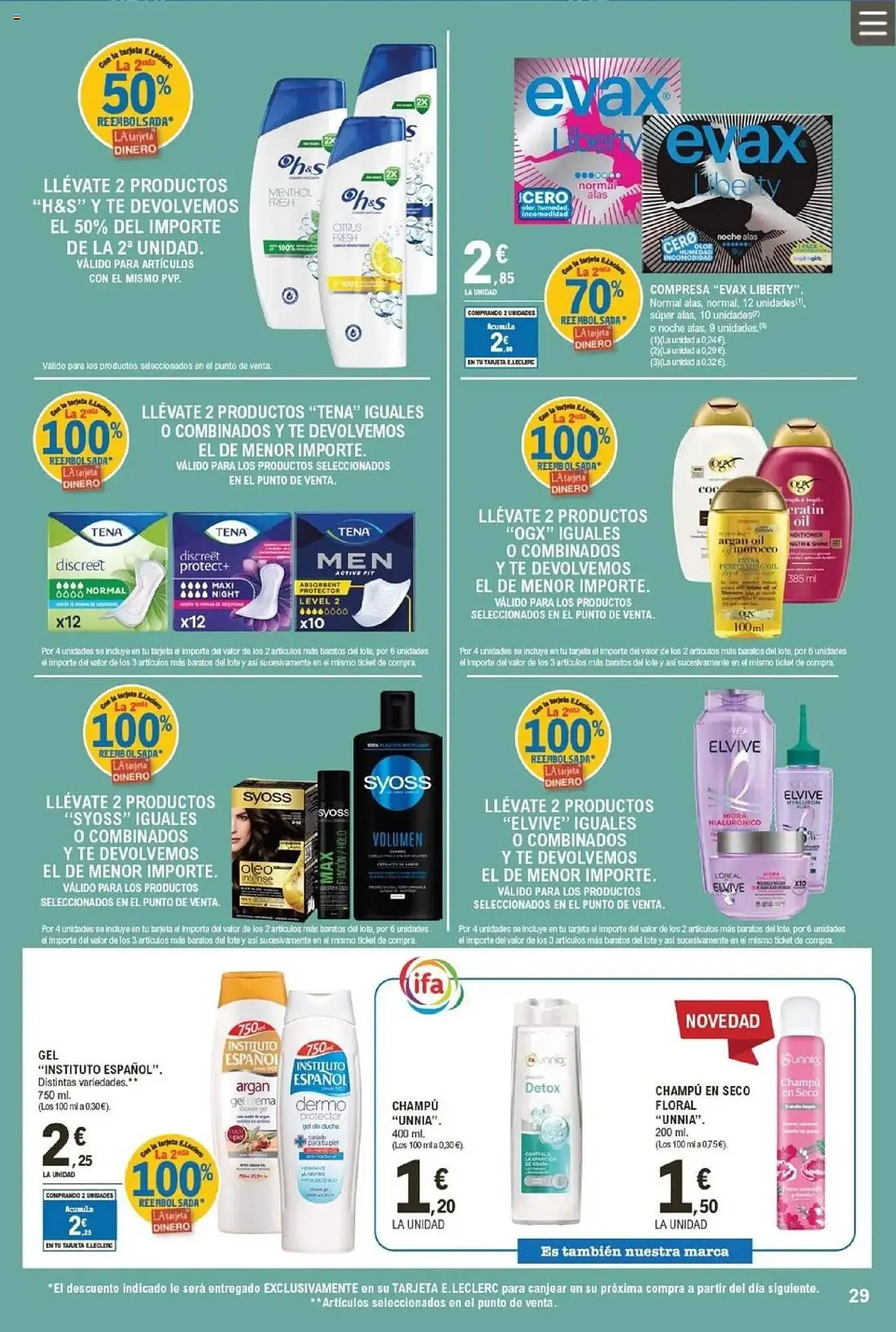 Catálogo de Folleto E.Leclerc 16 de julio al 27 de julio 2025 - Página 29
