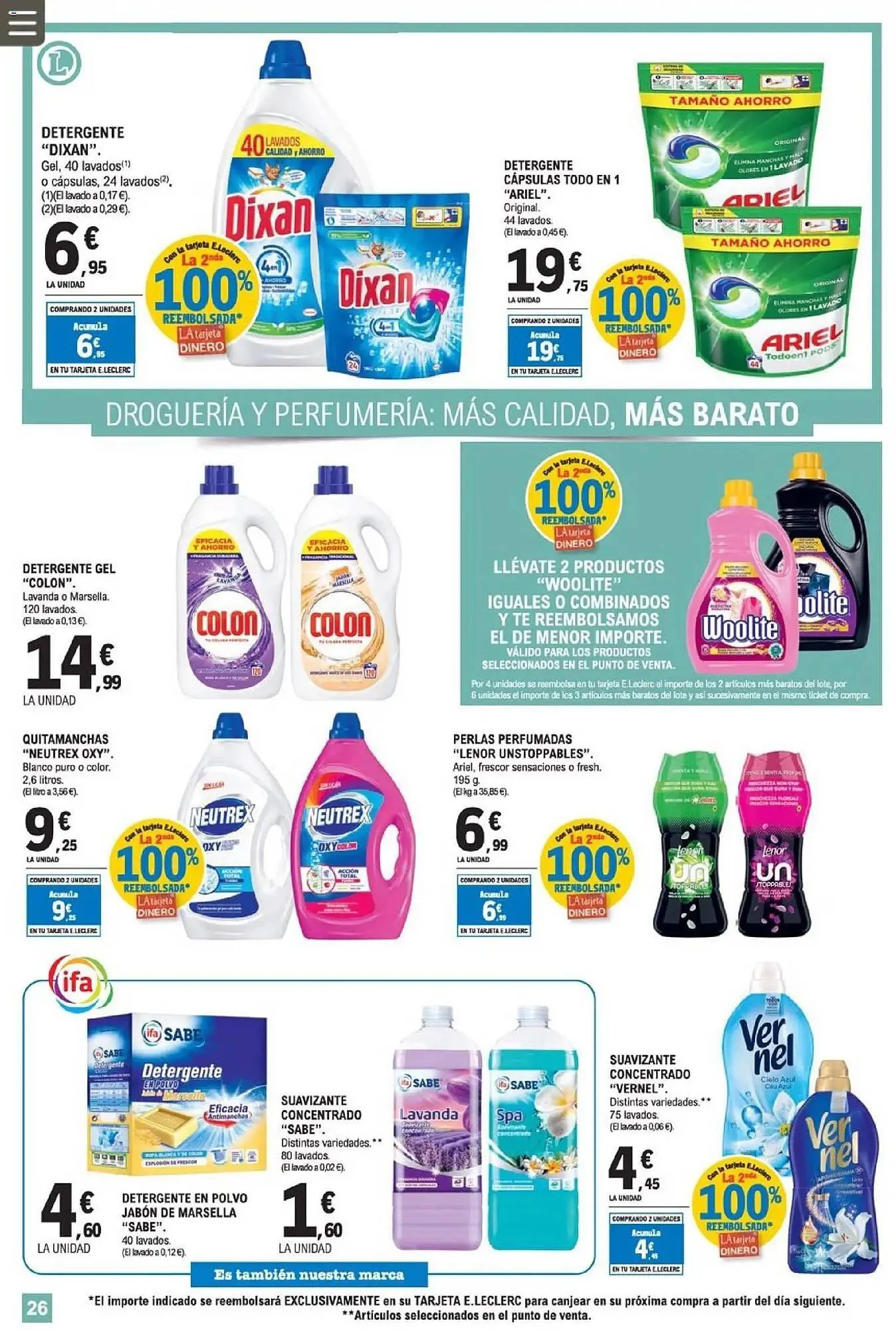 Catálogo de Catálogo E.Leclerc 8 de abril al 19 de abril 2026 - Página 26