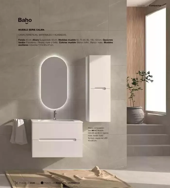 Catálogo de Catálogo de baños 24/25 2 de enero al 31 de agosto 2025 - Página 164