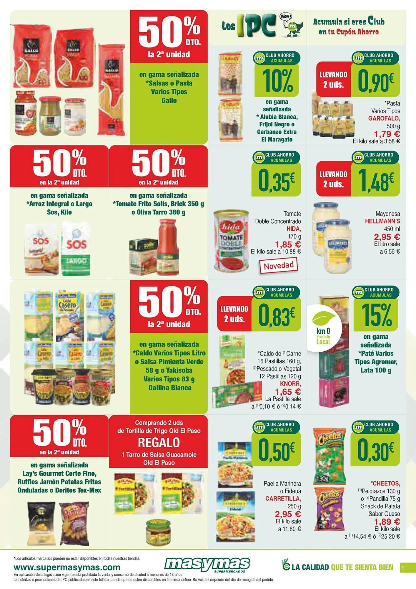 Catálogo de Folleto Masymas 31 de julio al 3 de septiembre 2025 - Página 9