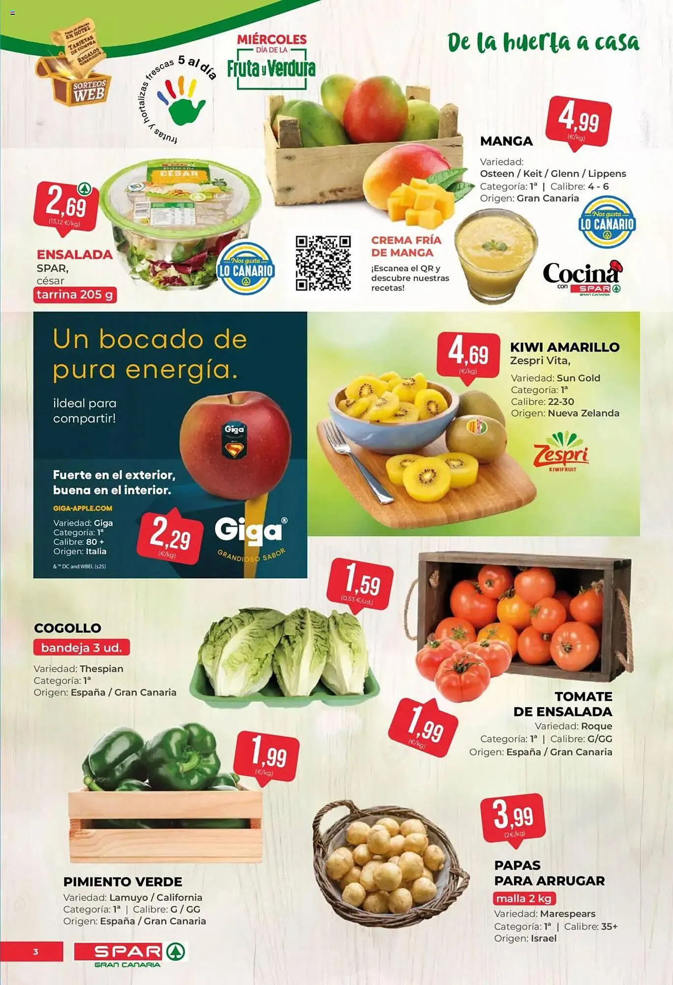 Catálogo de Folleto SPAR Gran Canaria 11 de julio al 24 de julio 2025 - Página 3
