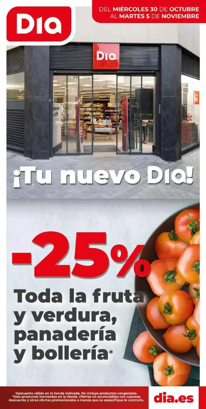 Catálogo de Tu nuevo Dia del 30/10 al 5/11 30 de octubre al 5 de noviembre 2024 - Página 1