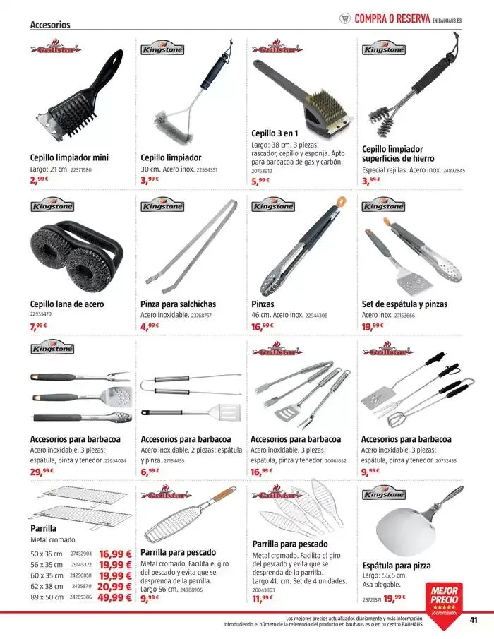 Catálogo de Barbacoas, cocinar al aire libre 8 de mayo al 6 de junio 2025 - Página 41