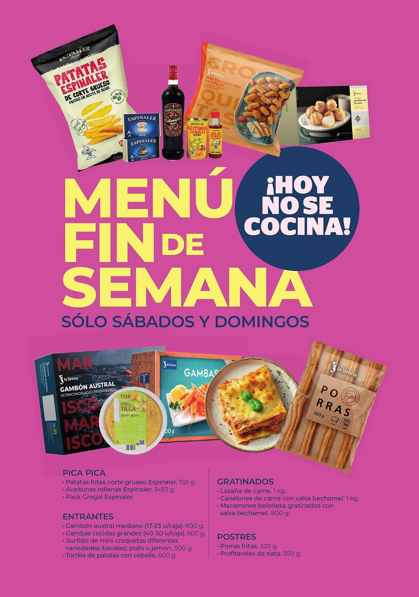 Catálogo de Catálogo La Sirena 26 de febrero al 11 de marzo 2026 - Página 9