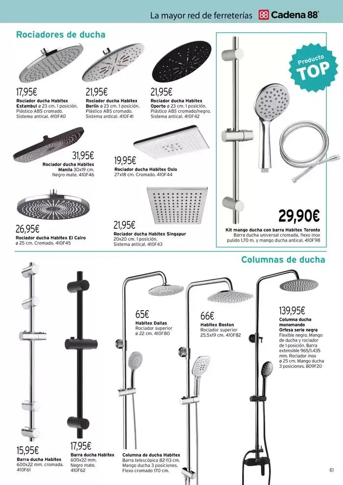Catálogo de Renovación y mantenimiento del hogar 1 de enero al 31 de diciembre 2025 - Página 61