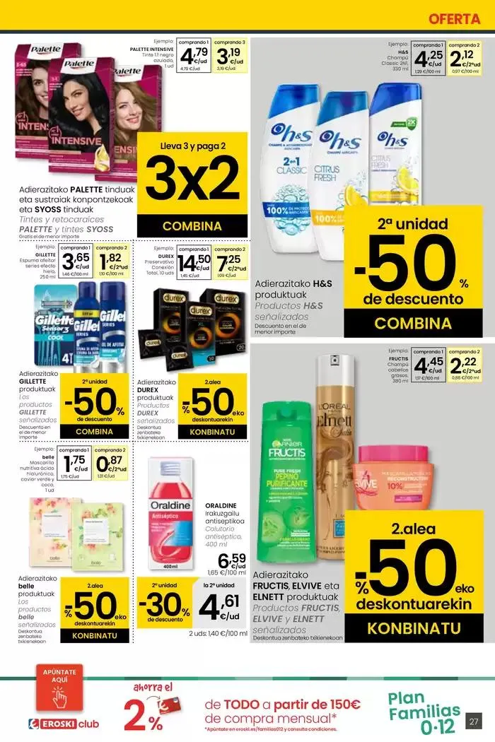 Catálogo de AUKERA OFERTA EROSKI CENTER 15 de mayo al 28 de mayo 2025 - Página 27