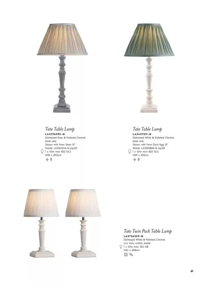 Catálogo de Lighting & Mirror Collection 12 de marzo al 31 de agosto 2025 - Página 63