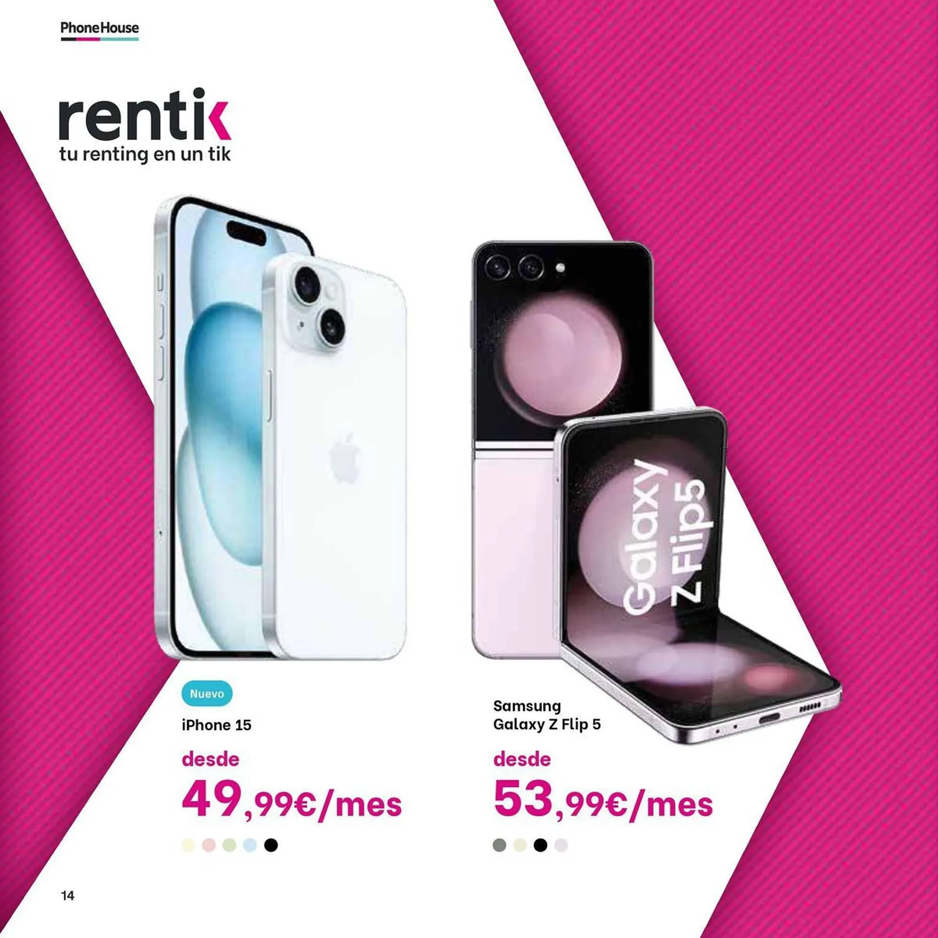 Catálogo de Folleto Phone House 6 de noviembre al 31 de diciembre 2023 - Página 14