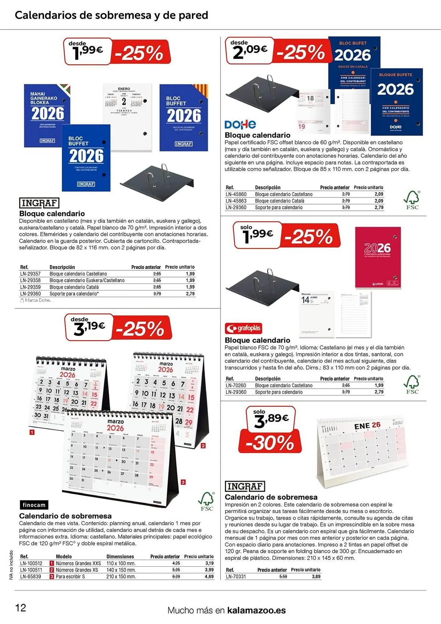 Catálogo de Folleto Staples Kalamazoo 1 de octubre al 31 de enero 2026 - Página 12