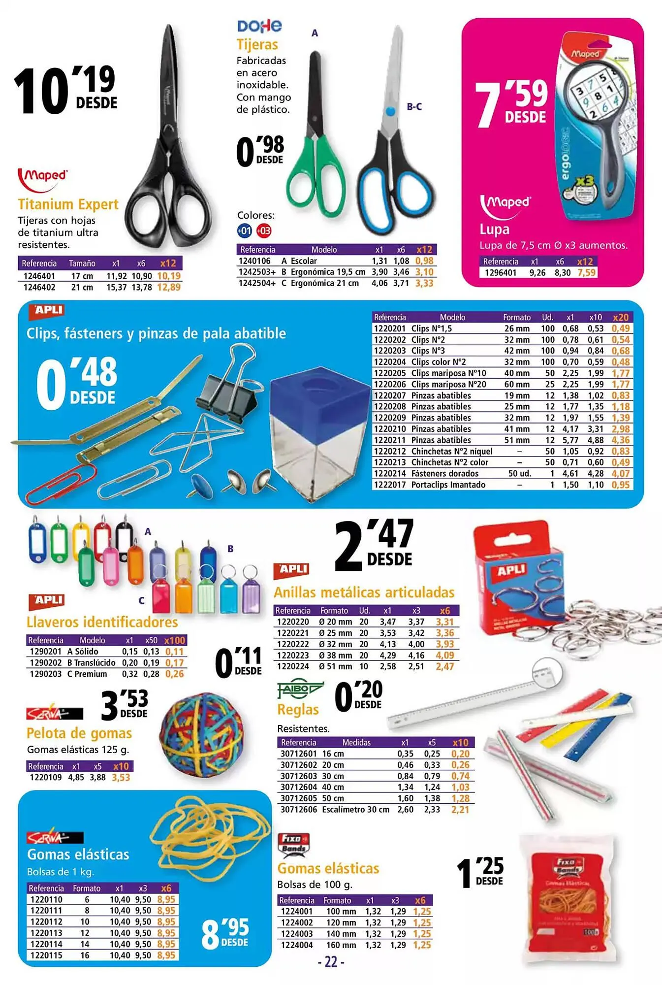 Catálogo de Folleto Folder 8 de mayo al 10 de octubre 2025 - Página 22