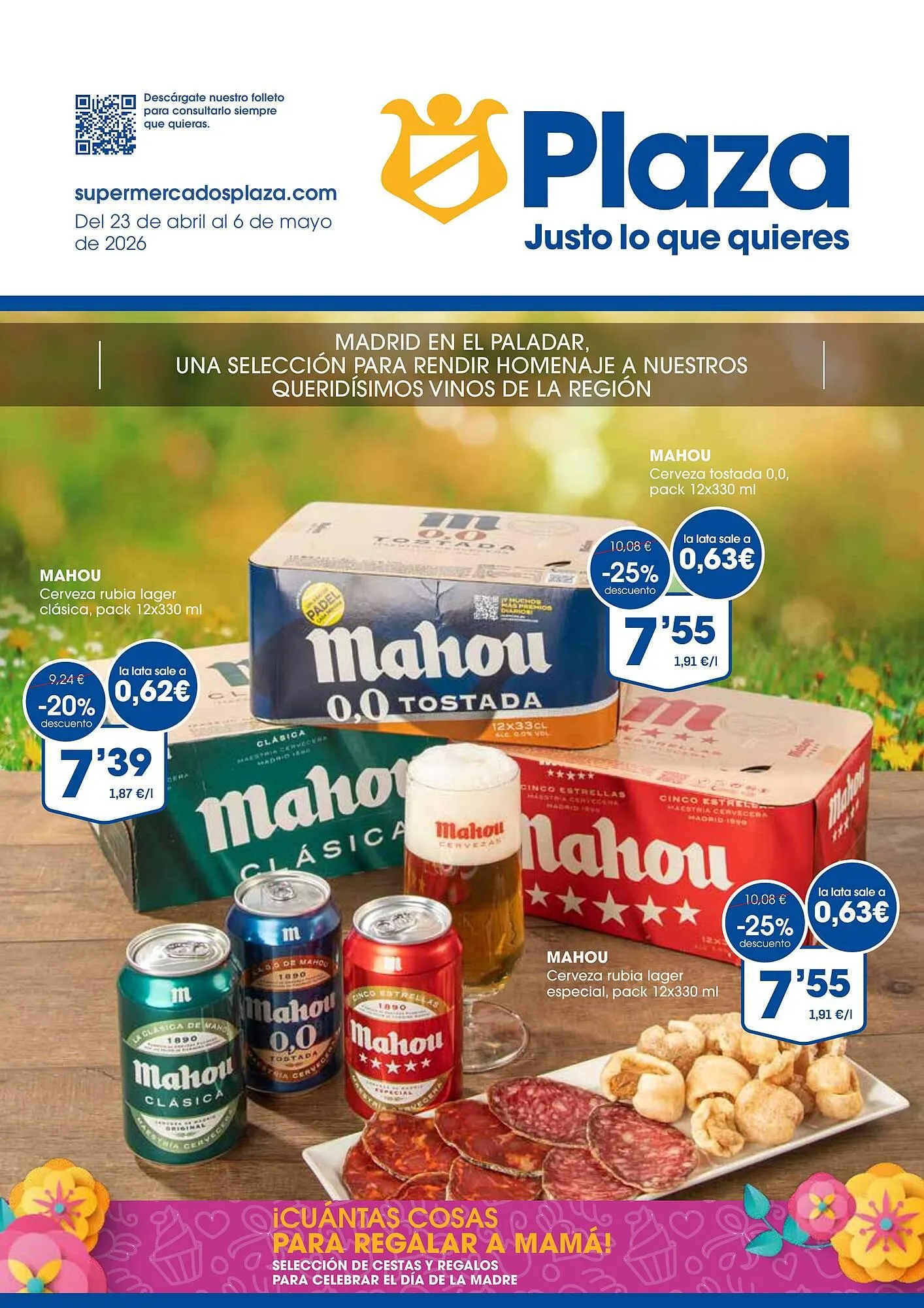 Catálogo de Folleto Supermercados Plaza 23 de abril al 6 de mayo 2026 - Página 1