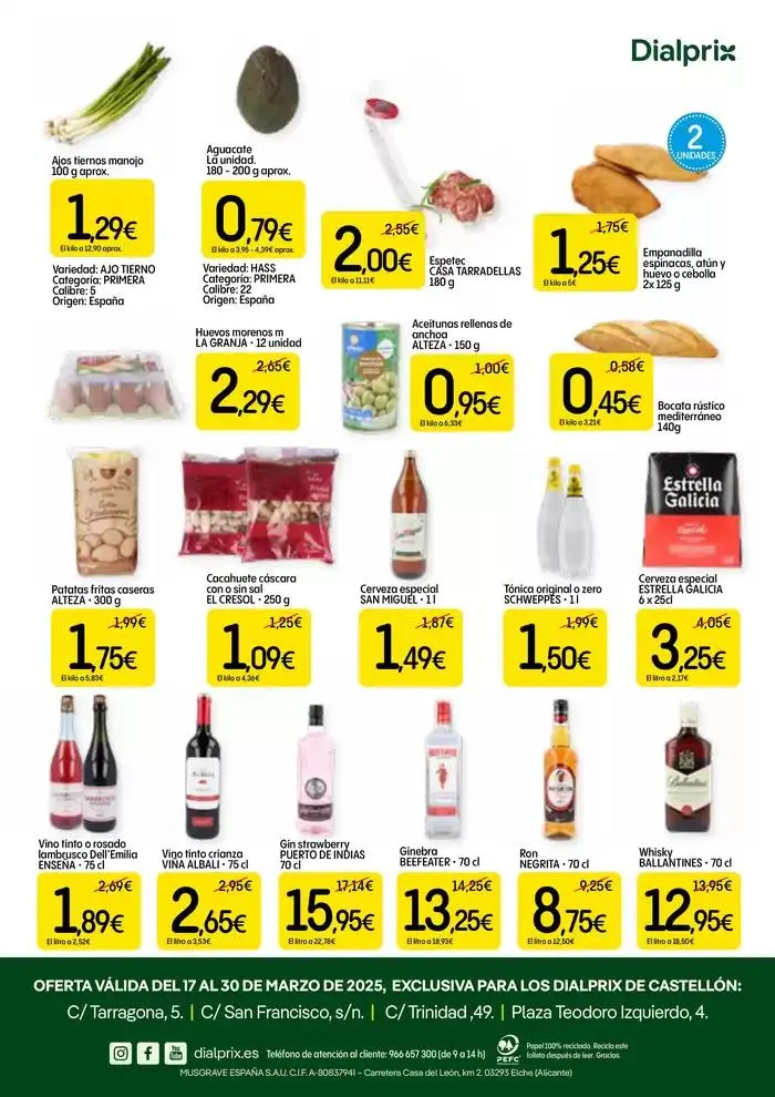 Catálogo de Ofertas del 17/03/2025 al 30/03/2025 17 de marzo al 30 de marzo 2025 - Página 2