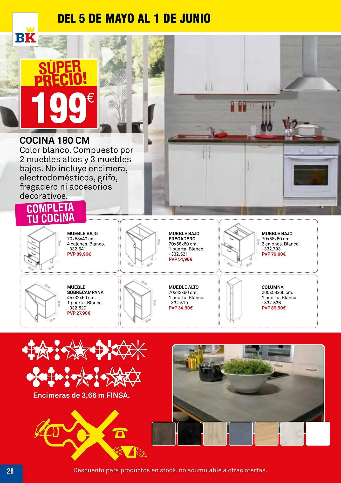 Catálogo de Folleto Bricoking 5 de mayo al 1 de junio 2025 - Página 28