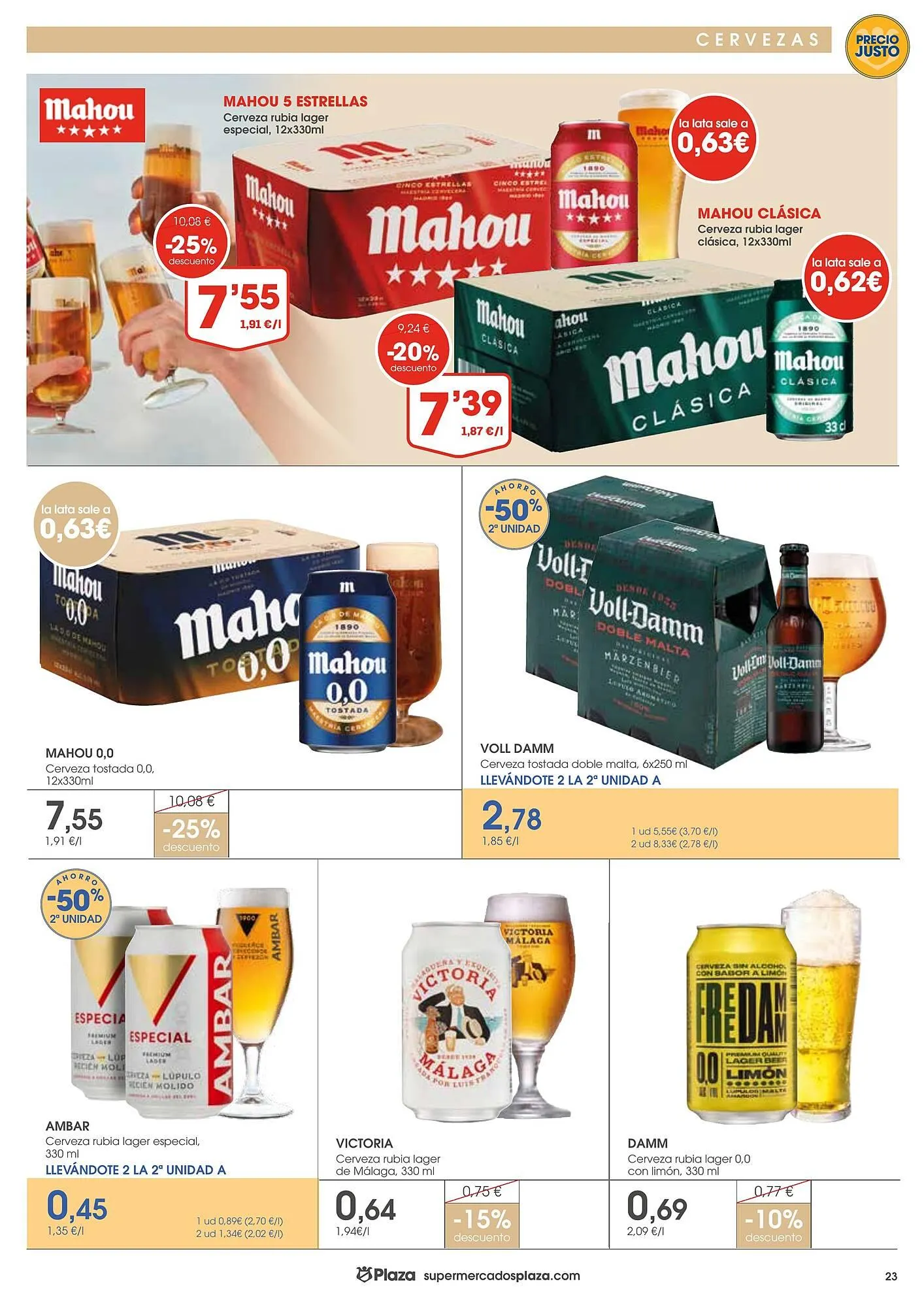 Catálogo de Folleto Supermercados Plaza 10 de abril al 22 de abril 2026 - Página 23