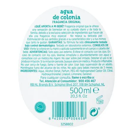 Colonia Nenuco 500 ml