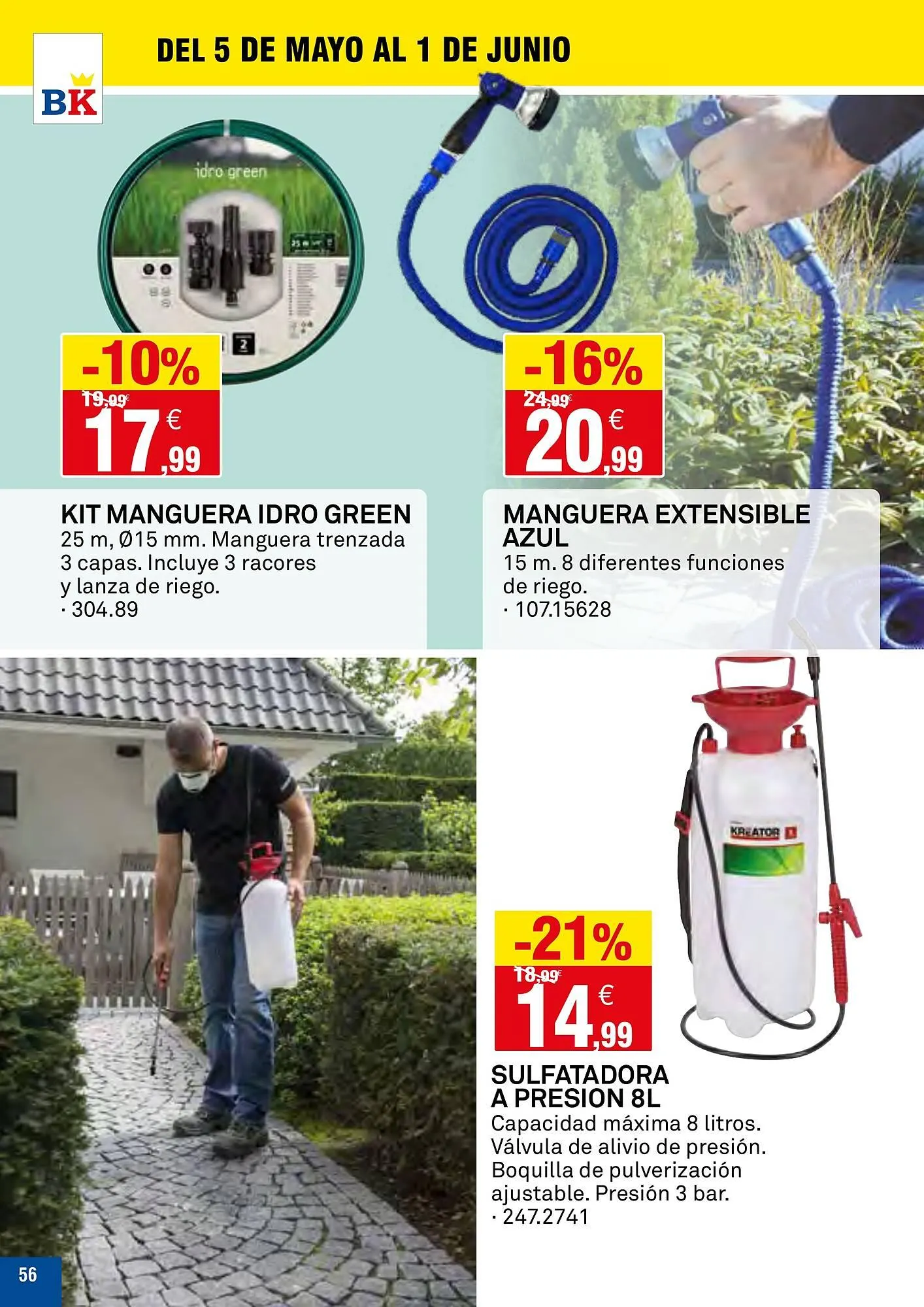 Catálogo de Folleto Bricoking 5 de mayo al 1 de junio 2025 - Página 56