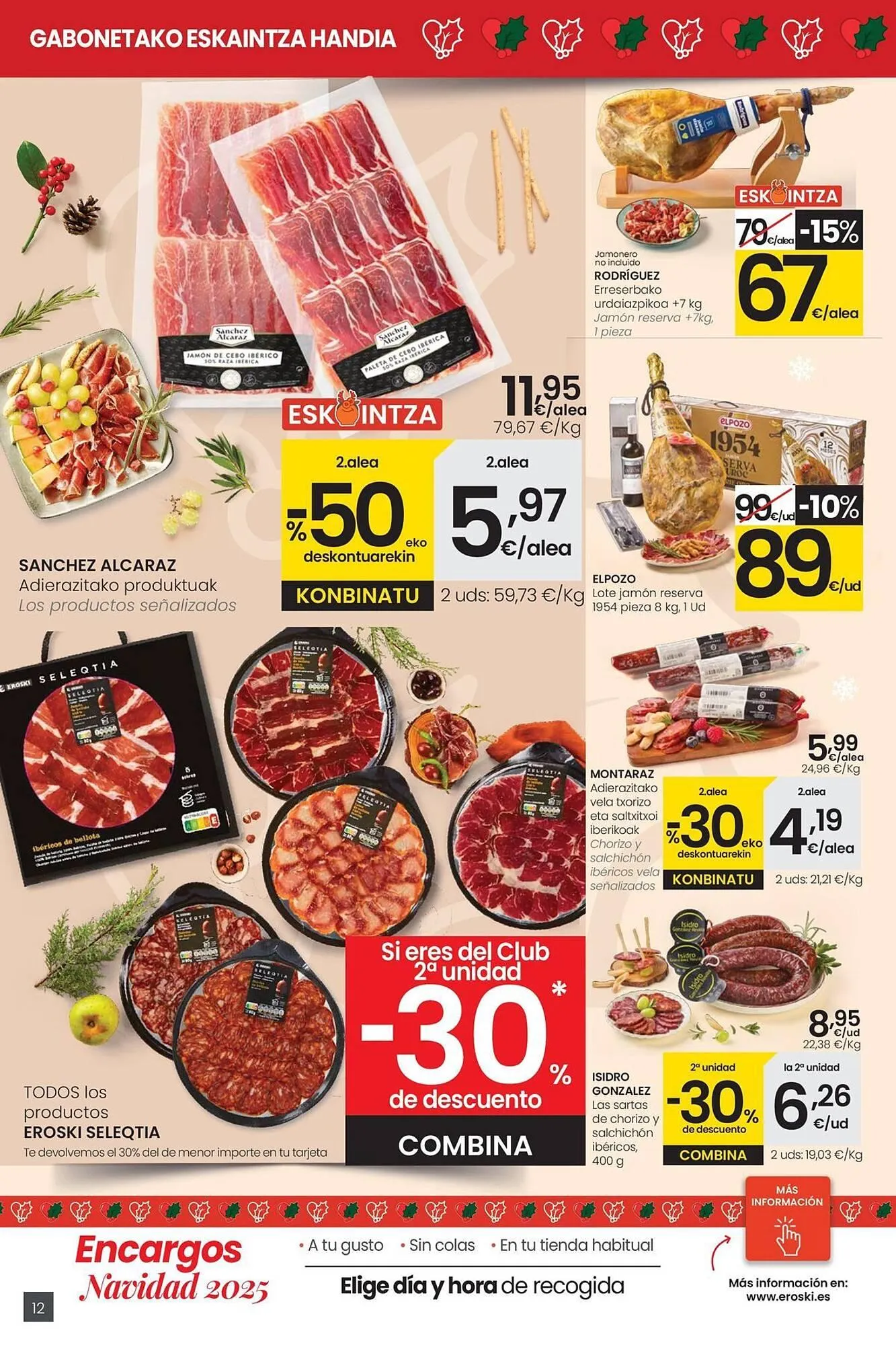 Catálogo de Folleto Eroski 18 de diciembre al 31 de diciembre 2025 - Página 12