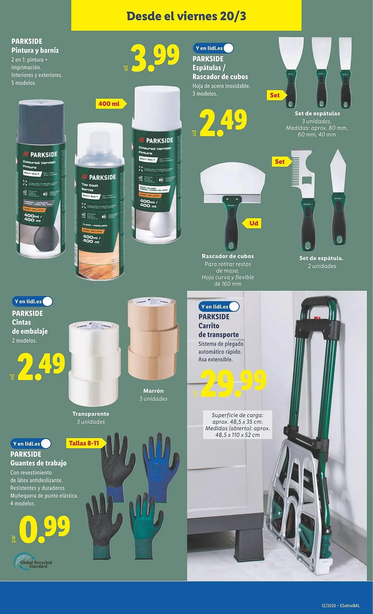 Catálogo de Catálogo Lidl 16 de marzo al 22 de marzo 2026 - Página 25