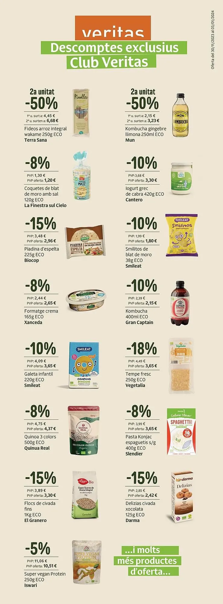 Catálogo de Folleto Veritas 4 de diciembre al 3 de enero 2024 - Página 1