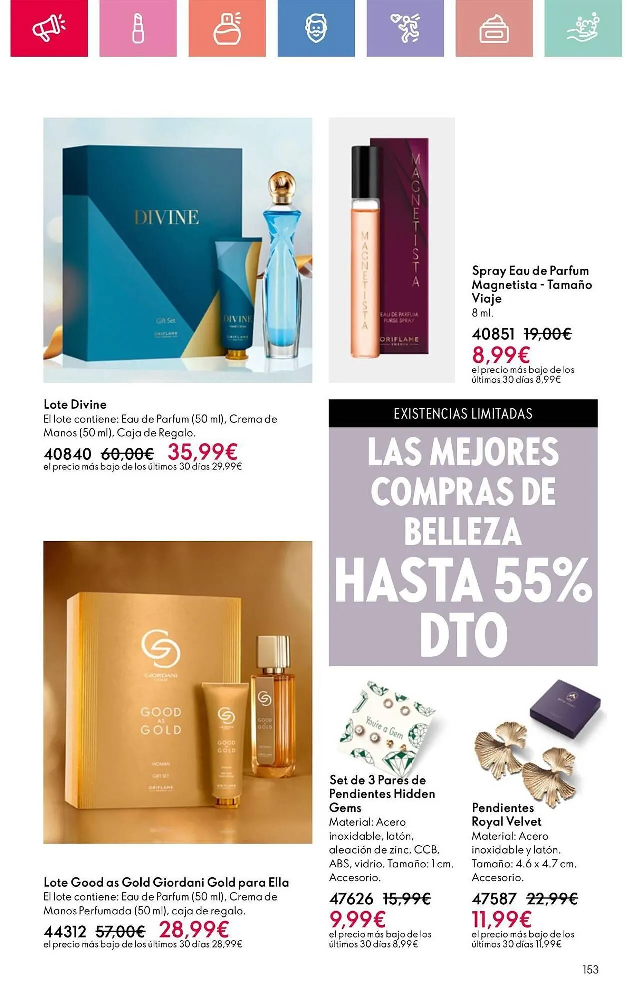 Catálogo de Folleto Oriflame 2 de junio al 21 de junio 2025 - Página 153